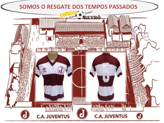 Camisa retrô Juventus da Mooca - 1983 - Camisas de Clubes Futebol Retro.com